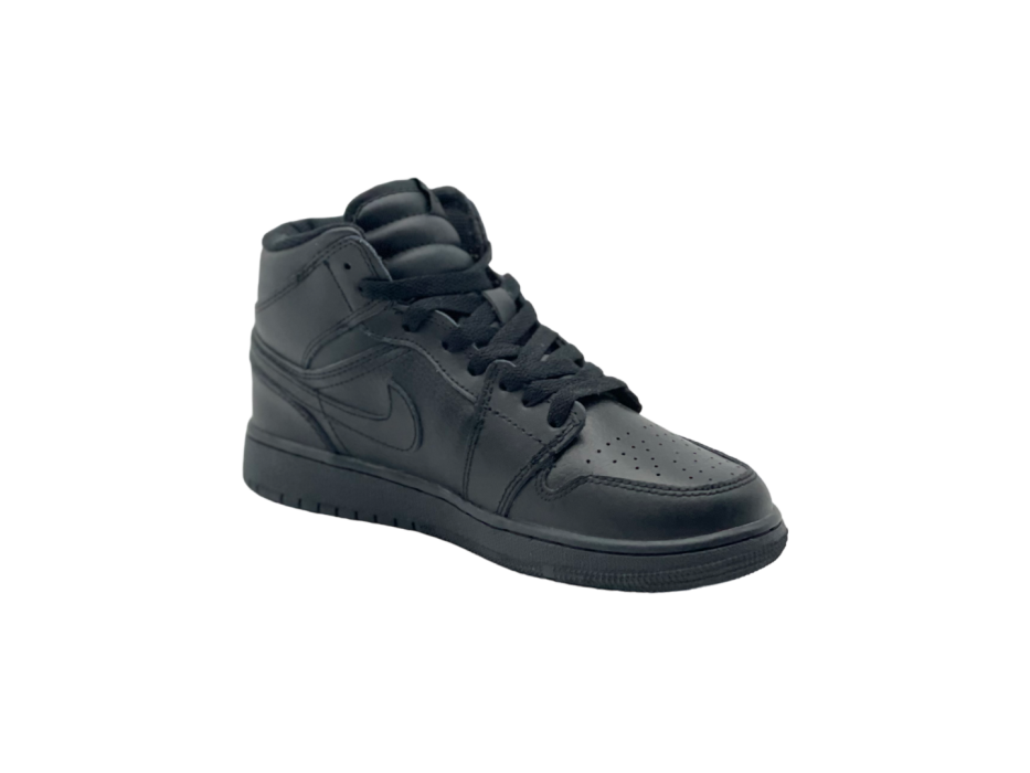 Кроссовки Nike Air Jordan 1 Black all Winter
