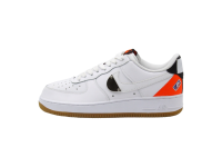 Кроссовки Nike Air Force NBA white orange
