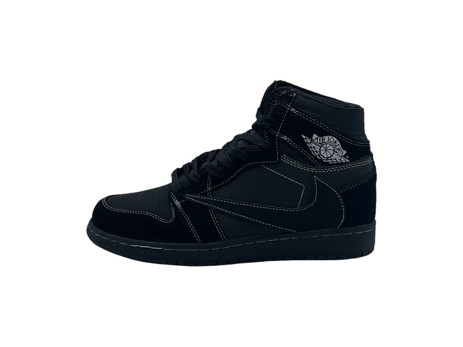 Nike Jordan 1 Mid x Travis Scott 'Black Phantom' Winter