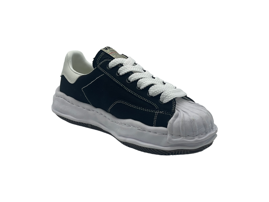 Кроссовки MAISON MIHARA YASUHIRO BLAKEY OG SOLE CANVAS LOW 'Black/White'