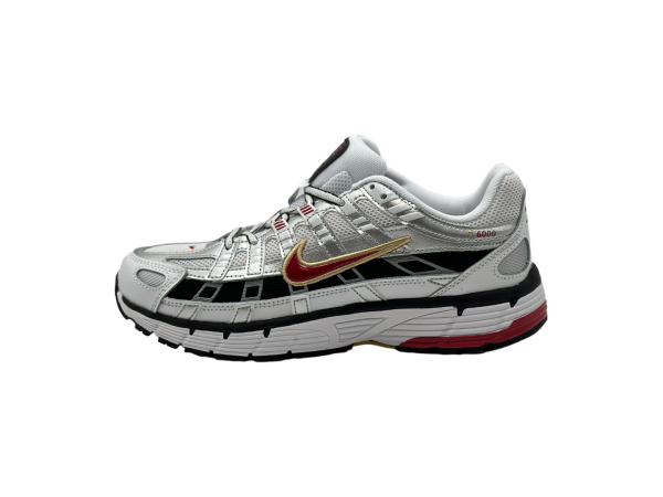 Nike P-6000 'Platinum/Varsity Red' 