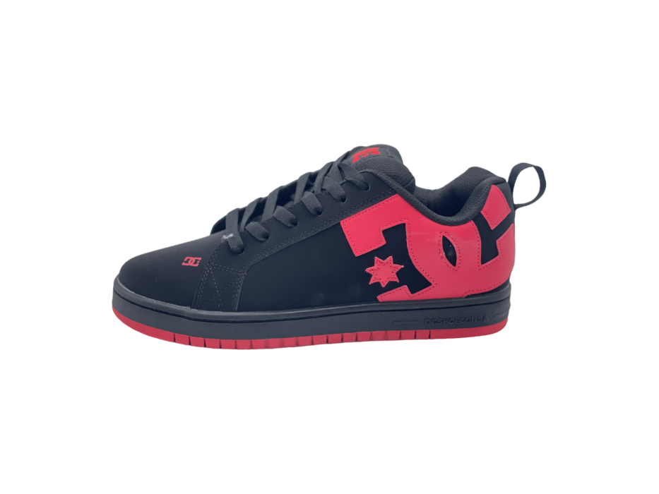 Кроссовки DC Shoes Court Graffik 'Black/Red'