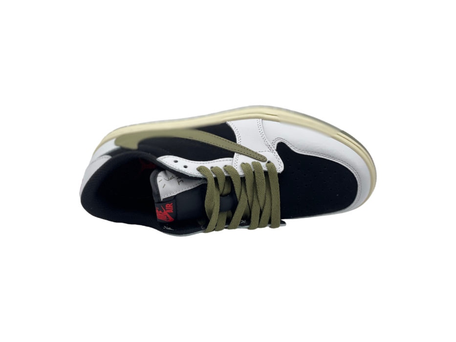 Кроссовки Nike Air Jordan 1 Retro Low OG SP 'Travis Scott Medium Olive'