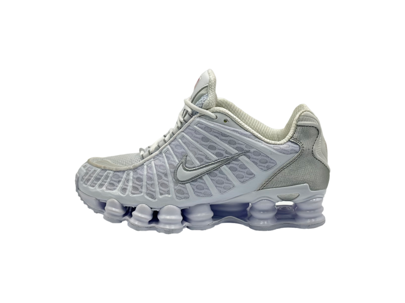 Nike Shox TL White Metallic Silver