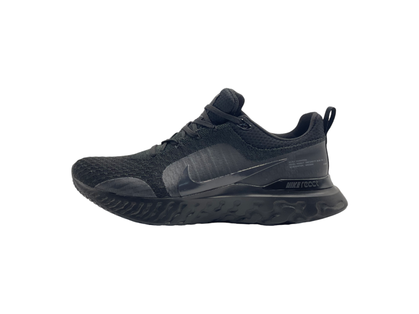 Nike React Infinity Run Flyknit 3 Triple Black