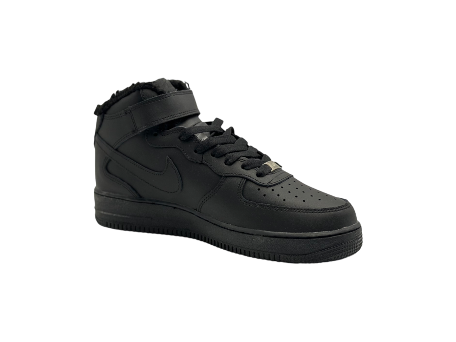 Nike Air Force 1 Mid '07 'Triple Black' Winter 