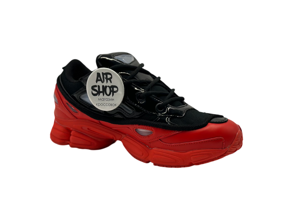 Кроссовки Raf Simons x Ozweego 3  Core Black Scarlet