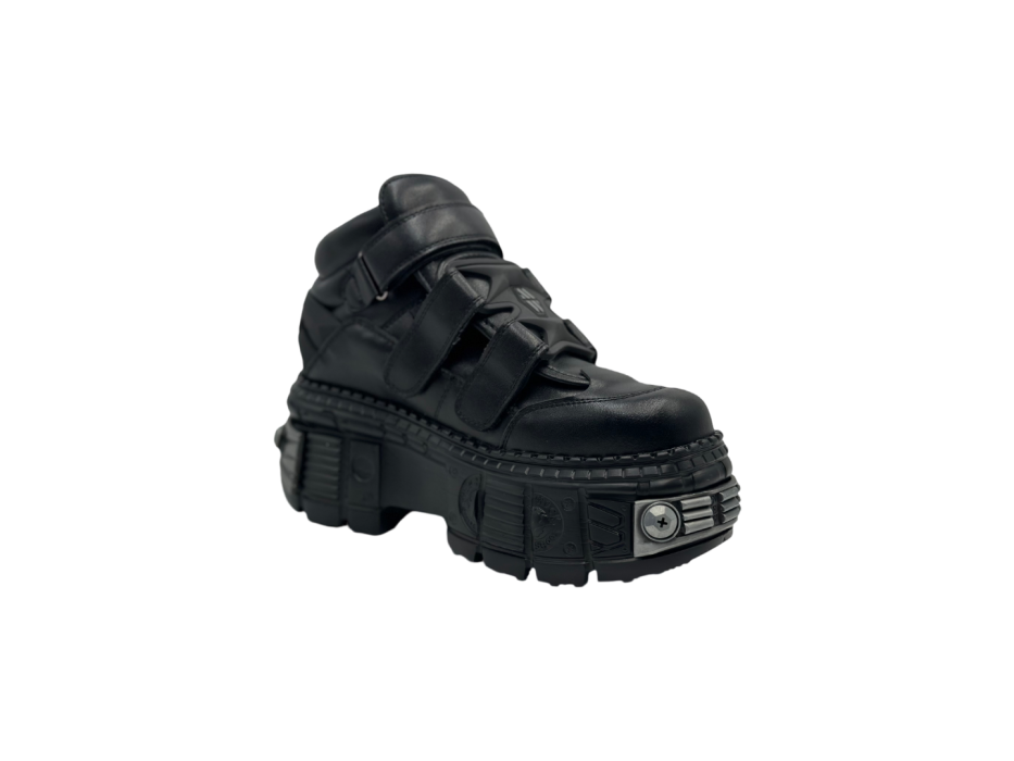 Кроссовки New Rock ANKLE BOOT 'BLACK TANK' M-WALL