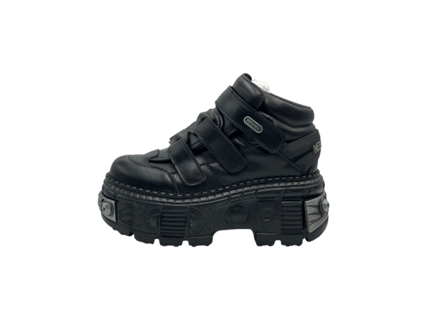 New Rock ANKLE BOOT 'BLACK TANK' M-WALL