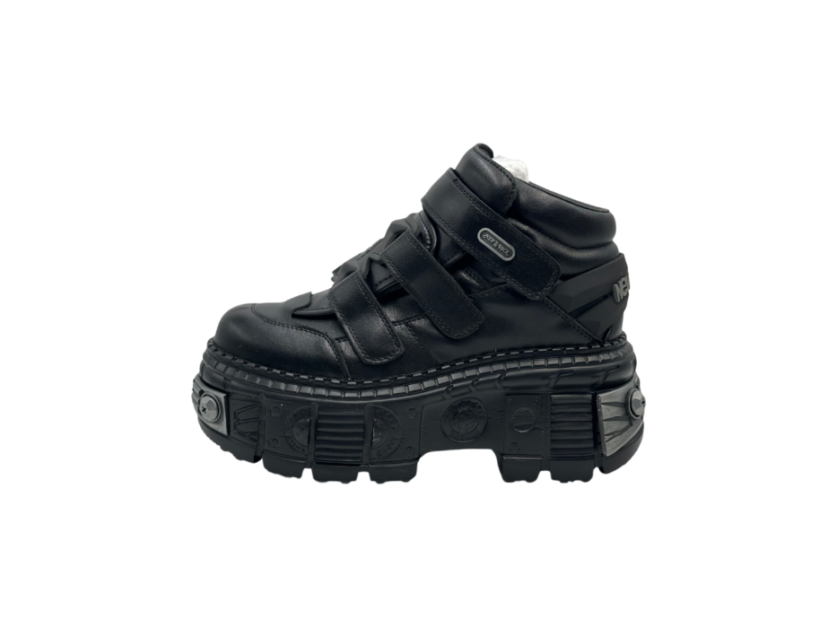 Кроссовки New Rock ANKLE BOOT 'BLACK TANK' M-WALL
