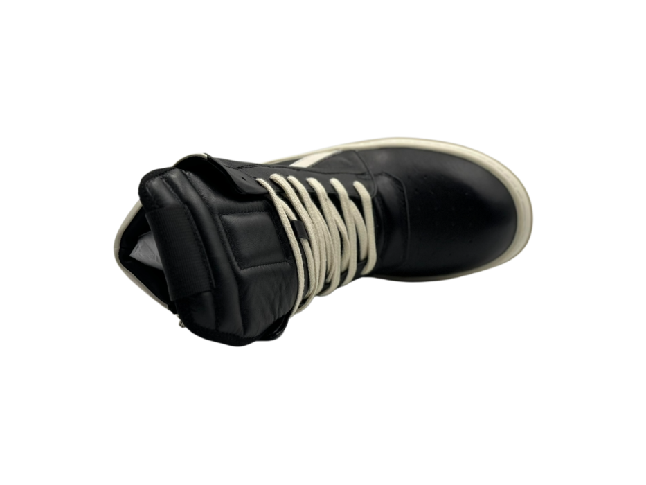 Кроссовки Rick Owens Geobasket High-Top Sneakers 'Black Milk'