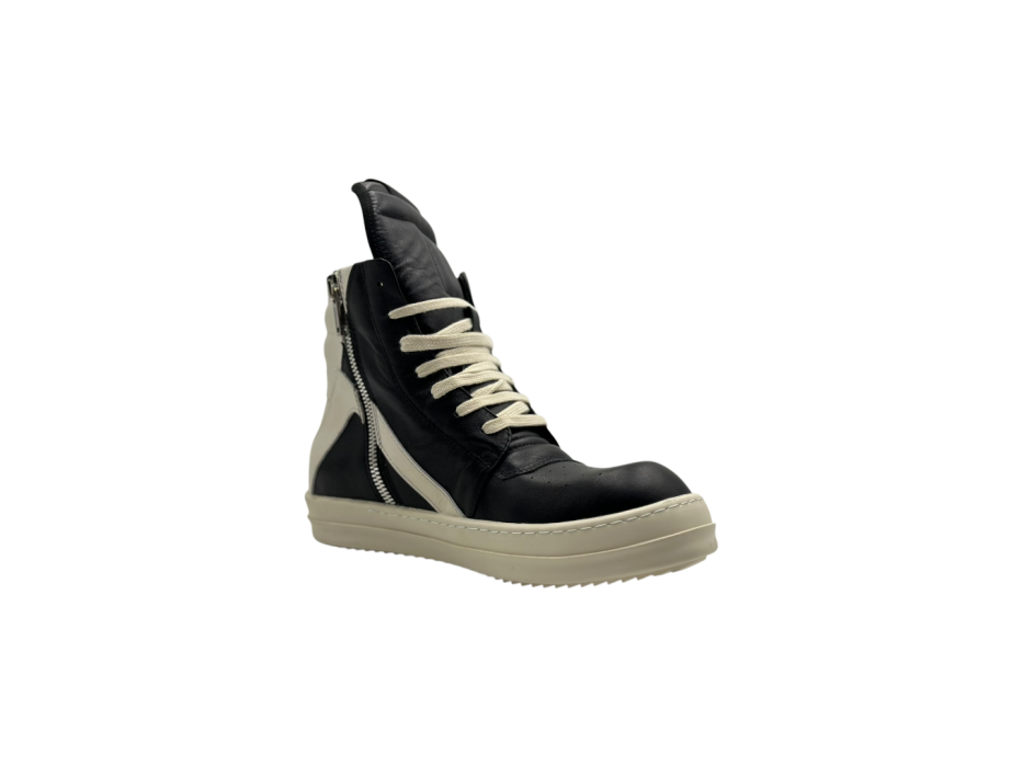 Кроссовки Rick Owens Geobasket High-Top Sneakers 'Black Milk'