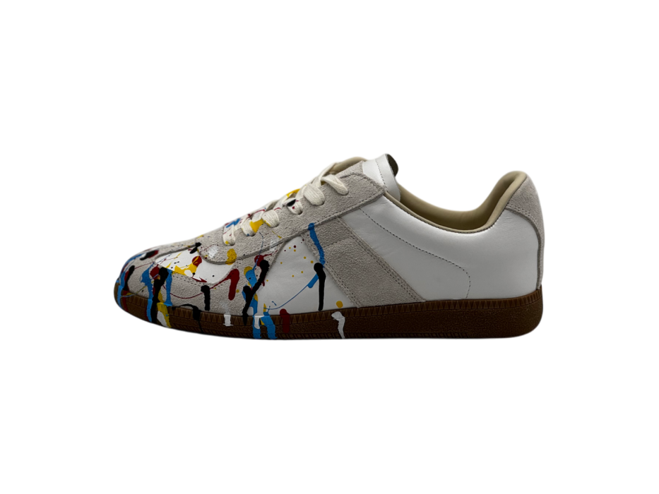 Кроссовки Maison Margiela Paint Replica sneakers 'White'