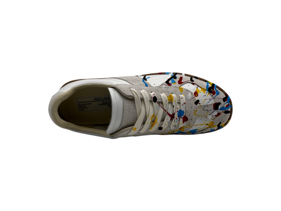 Кроссовки Maison Margiela Paint Replica sneakers 'White'
