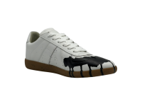 Кроссовки MAISON MARGIELA Replica paint splatter sneakers 'white/black'