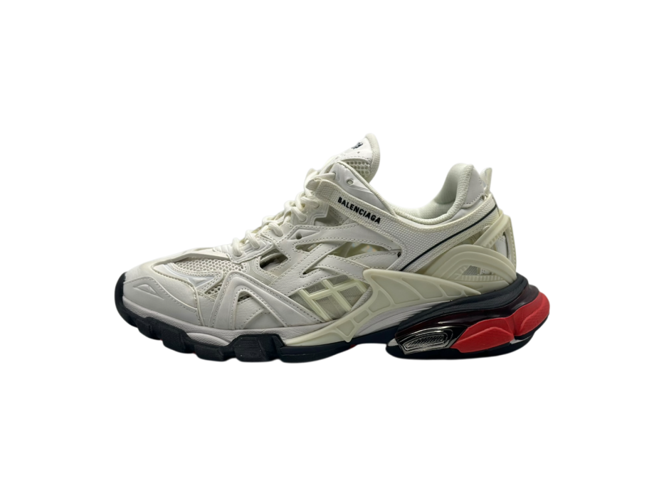 Кроссовки Balenciaga Track 2.0 Sneakers  White/red