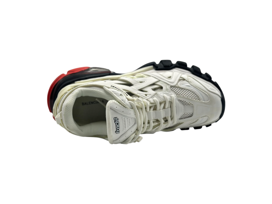 Кроссовки Balenciaga Track 2.0 Sneakers  White/red
