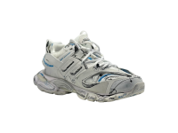Кроссовки Balenciaga Track 1.0 Sneakers ' White Blue Mesh and Nylon Graffiti'