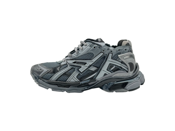 Balenciaga Runner Sneakers 'Dark Grey and Black Mesh and Nylon'