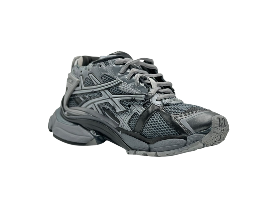Кроссовки Balenciaga Runner Sneakers 'Dark Grey and Black Mesh and Nylon'