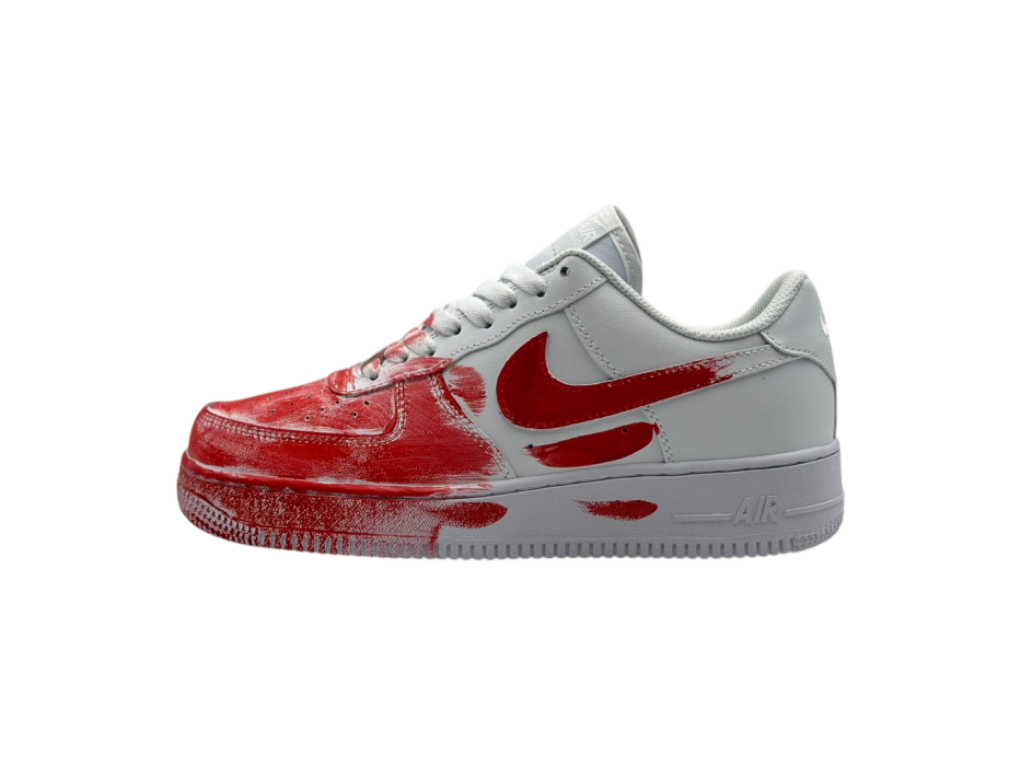 Nike Air Force 1 x Manchas de sangre Bad Blood
