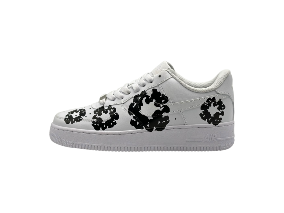 Кроссовки Air Force 1 X Denim Tears 'White'