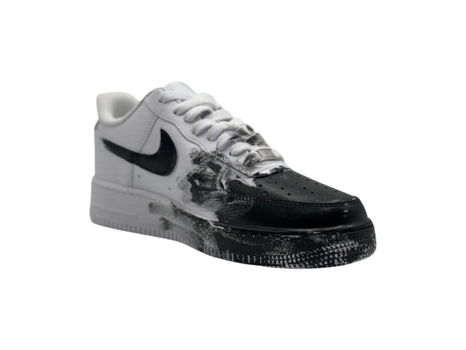 Кроссовки Nike Air Force 1 Low 'Custom paint Black '