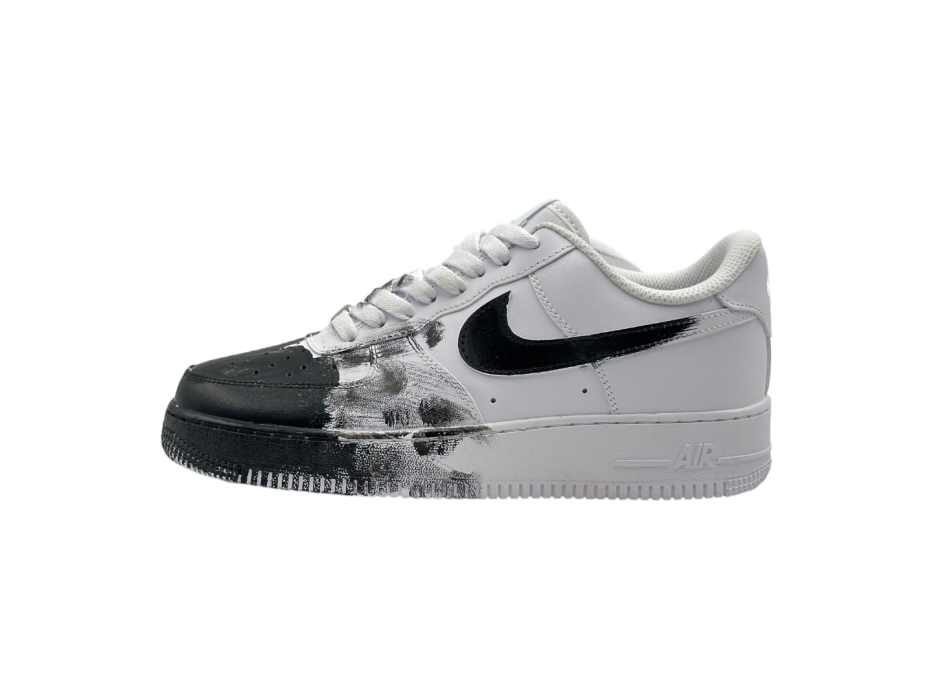 Кроссовки Nike Air Force 1 Low 'Custom paint Black '