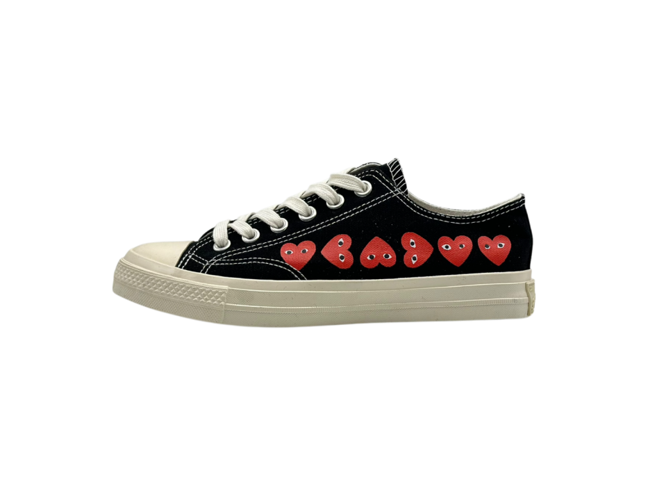 Кроссовки Converse x COMME des GARCONS PLAY Chuck 'Multi Heart - Black'