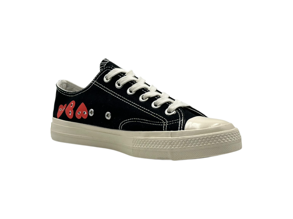 Кроссовки Converse x COMME des GARCONS PLAY Chuck 'Multi Heart - Black'