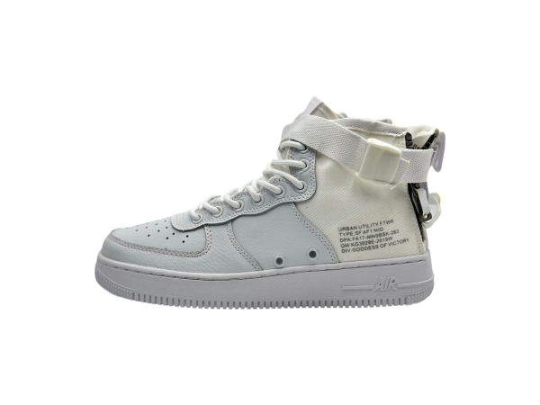 Nike SF Air Force 1 Mid 'Triple Ivory'