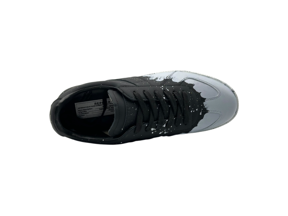 Кроссовки MAISON MARGIELA Replica paint splatter LTR 'Black/White'