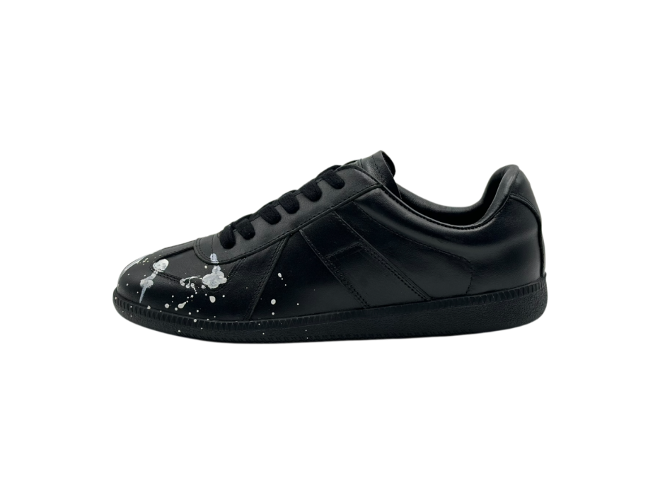 Кроссовки MAISON MARGIELA Replica paint splatter sneakers 'White Blot'