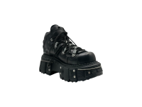 Кроссовки New Rock ANKLE BOOT BLACK IMPERFECT WITH LACES Premium