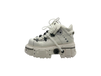 Кроссовки New Rock ANKLE BOOT WHITE IMPERFECT WITH LACES