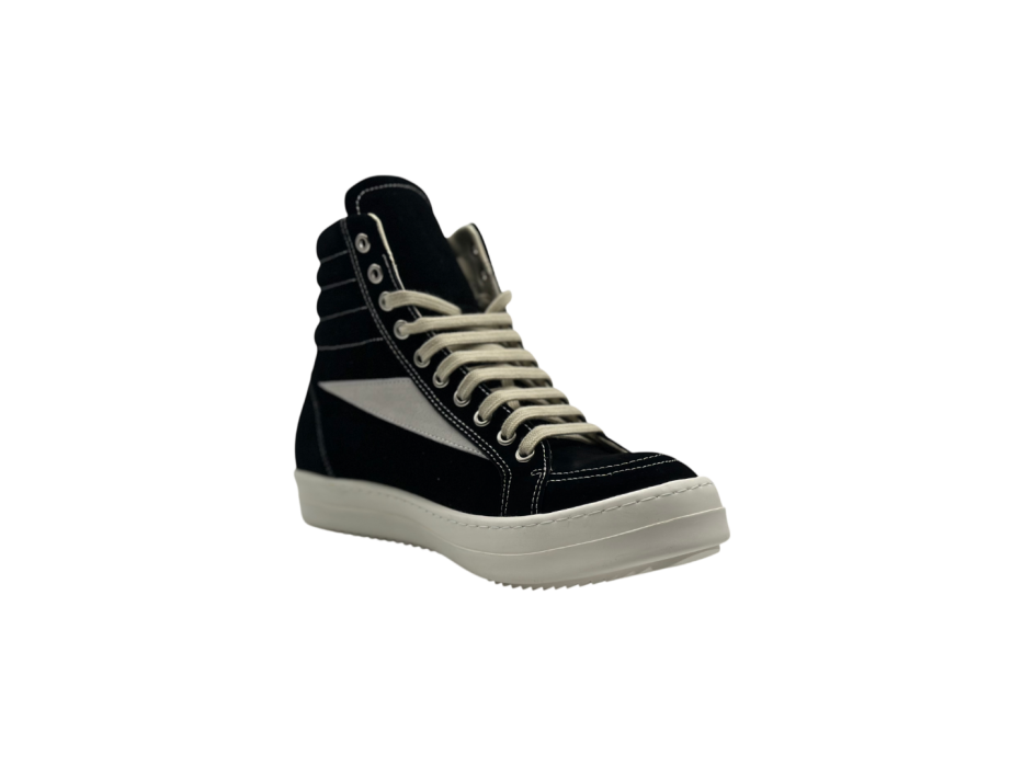 Кроссовки Rick Owens SS25 Hollywood Vintage High 'Black Milk'