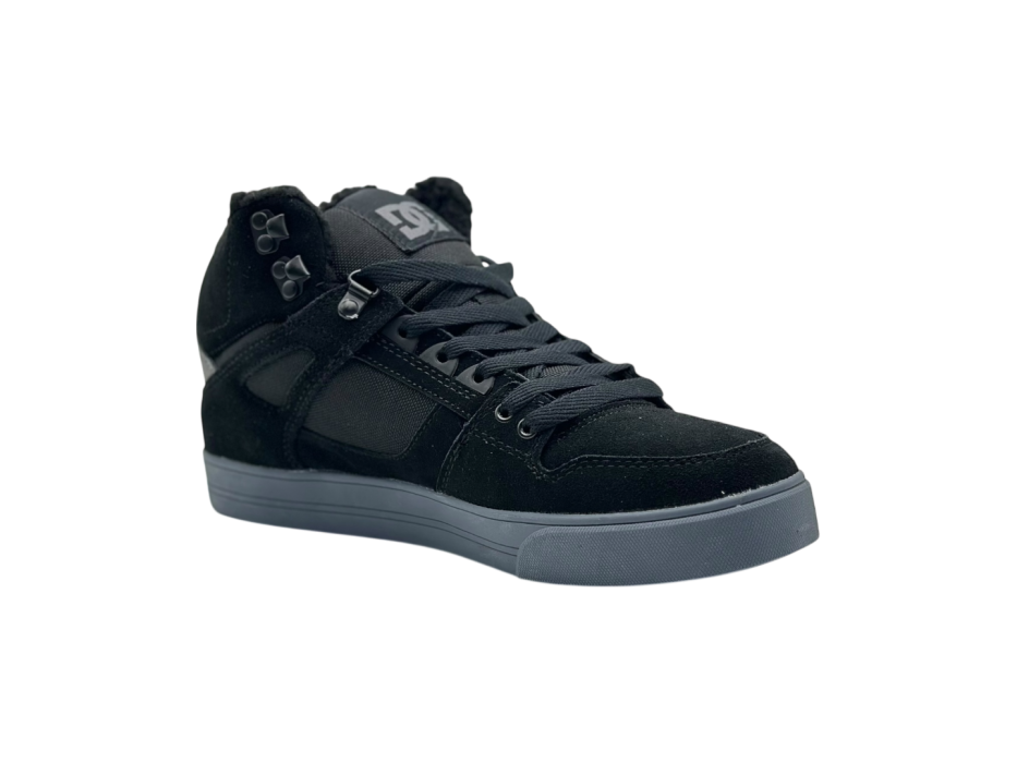 Кроссовки DC Shoes Manteca Pure Hi-Top 'Black/Grey' Winter