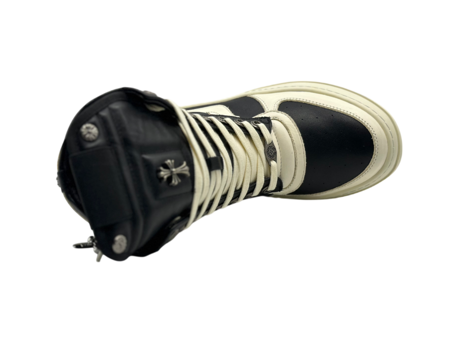 Кроссовки Rick Owens x Chrome Hearts  Geobasket Dunk