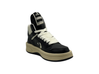 Кроссовки Converse Rick Owens x TURBOWPN Mid 'Black Cloud Cream'