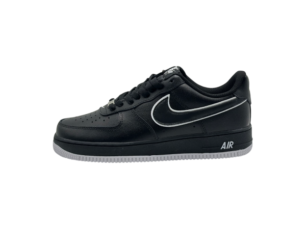 Nike Air Force 1 Low '07 Black White Sole'