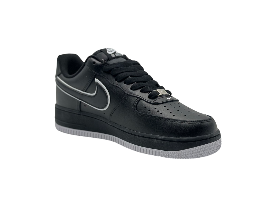 Кроссовки Nike Air Force 1 Low '07 Black White Sole'