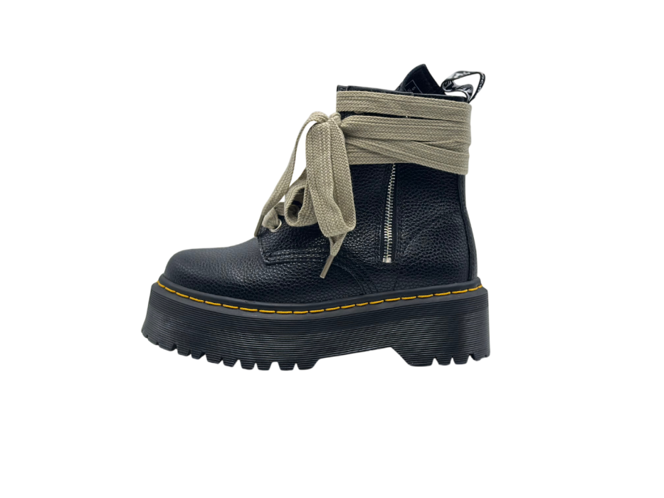 Кроссовки Dr. Martens 1460 x  Rick Owens Quad Leather Platform Boot