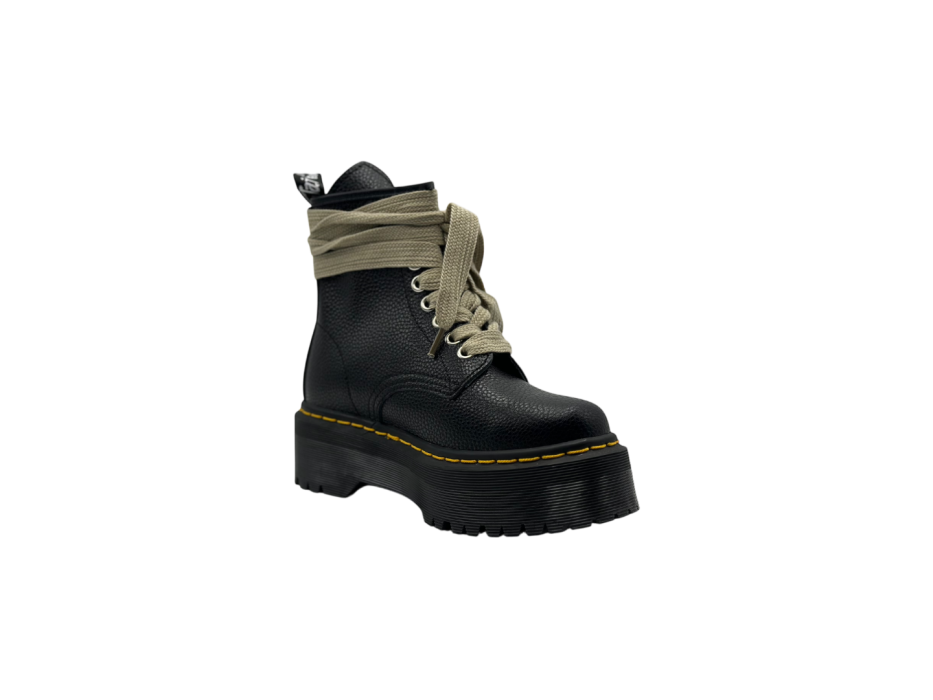 Кроссовки Dr. Martens 1460 x  Rick Owens Quad Leather Platform Boot