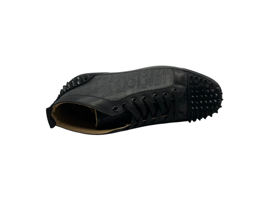 Кроссовки Christian Louboutin Spikes High Black