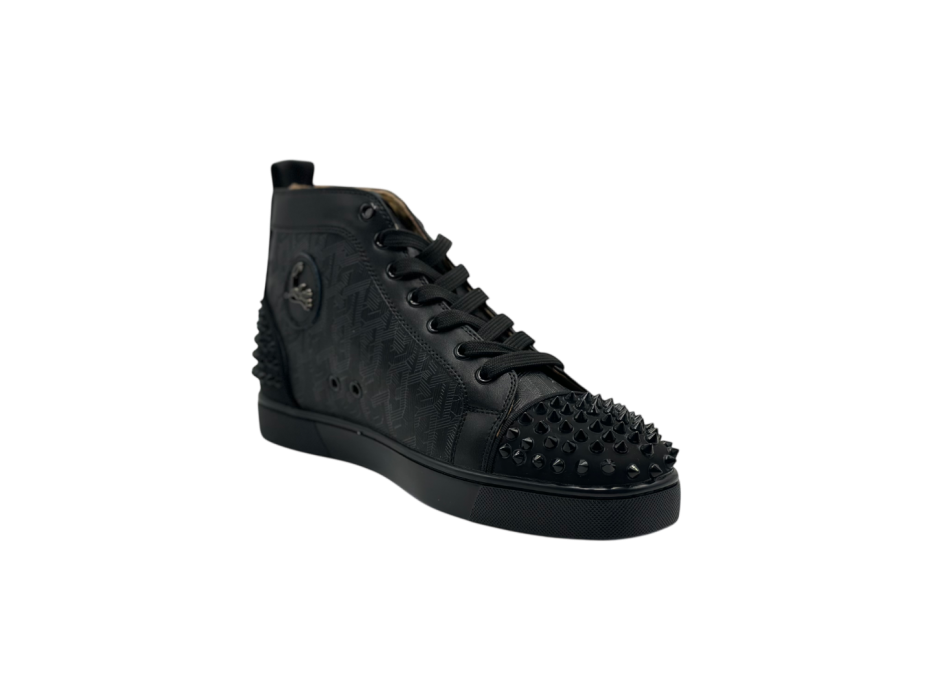Кроссовки Christian Louboutin Spikes High Black