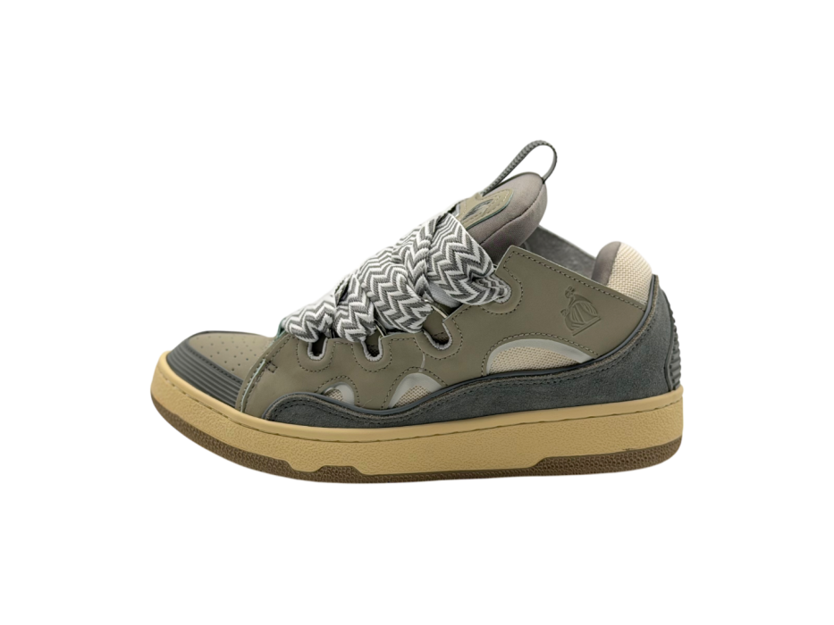 Кроссовки Lanvin Curb Sneaker Grey Ivory