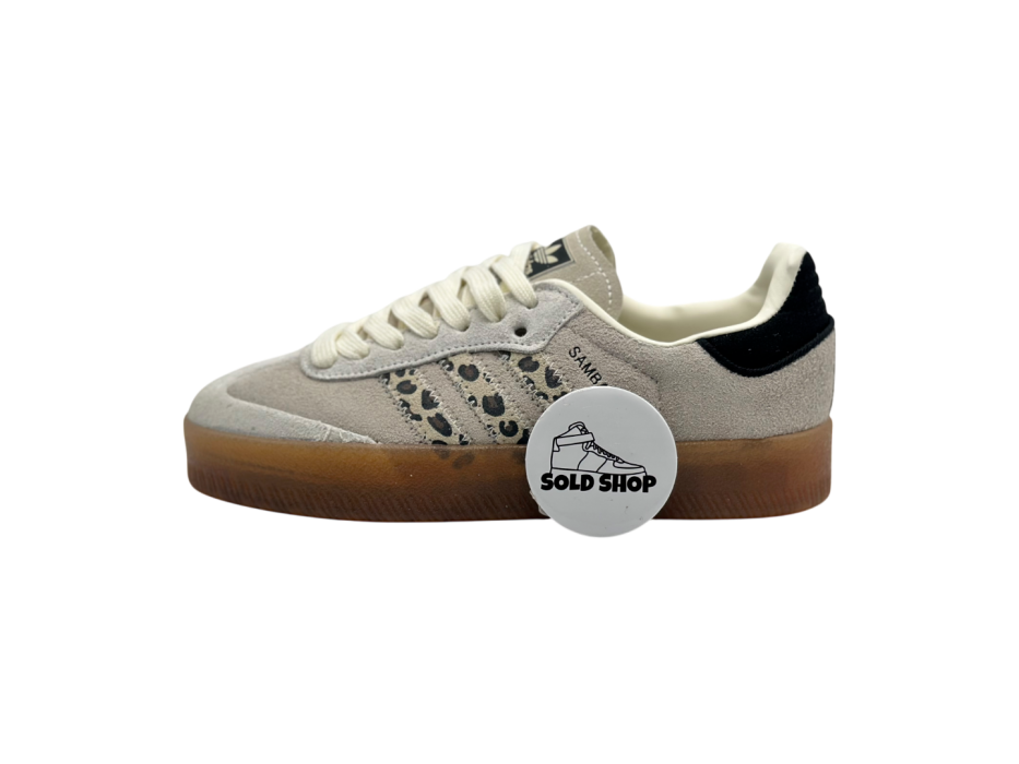 Кроссовки Sambae 'Leopard Off White'
