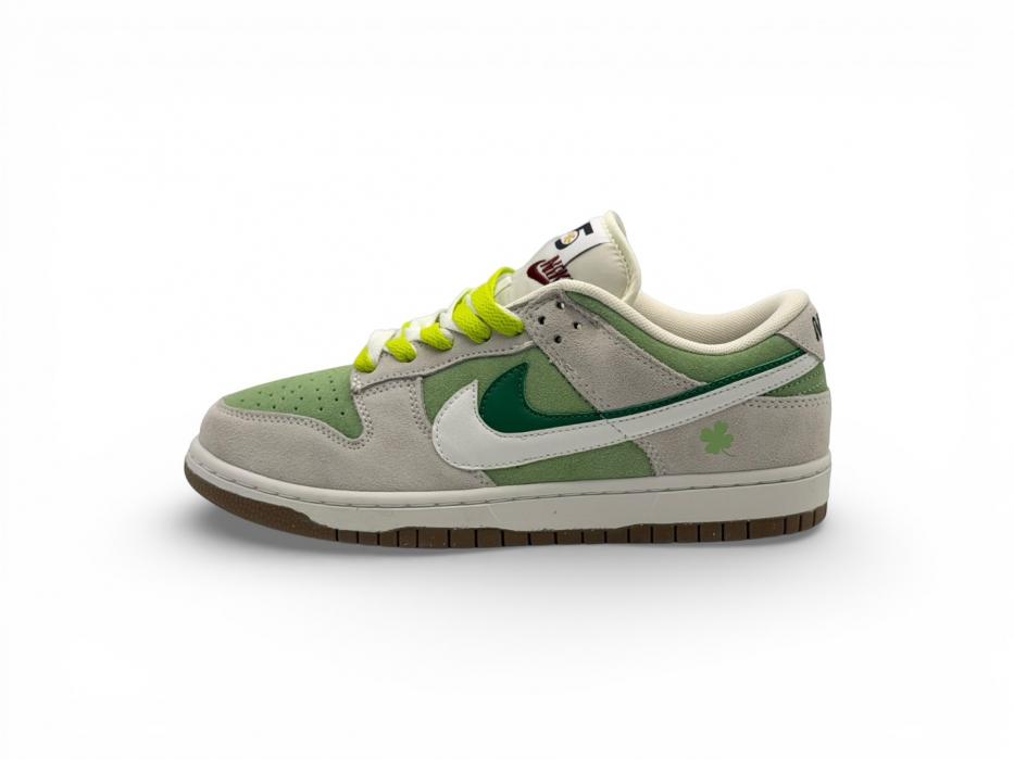 Кроссовки Nike Dunk Low Double Swoosh 'Green Apple'