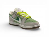 Кроссовки Nike Dunk Low Double Swoosh 'Green Apple'