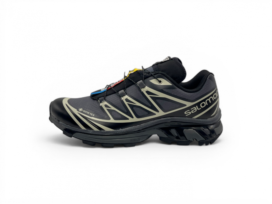 Кроссовки Salomon XT-6 GORE-TEX  Series 'Black/Lunar Rock'